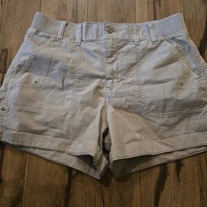 American Eagle Outfitters Light Tan/Gray Casual Shorts